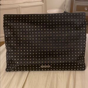BCBG Black Studded Clutch